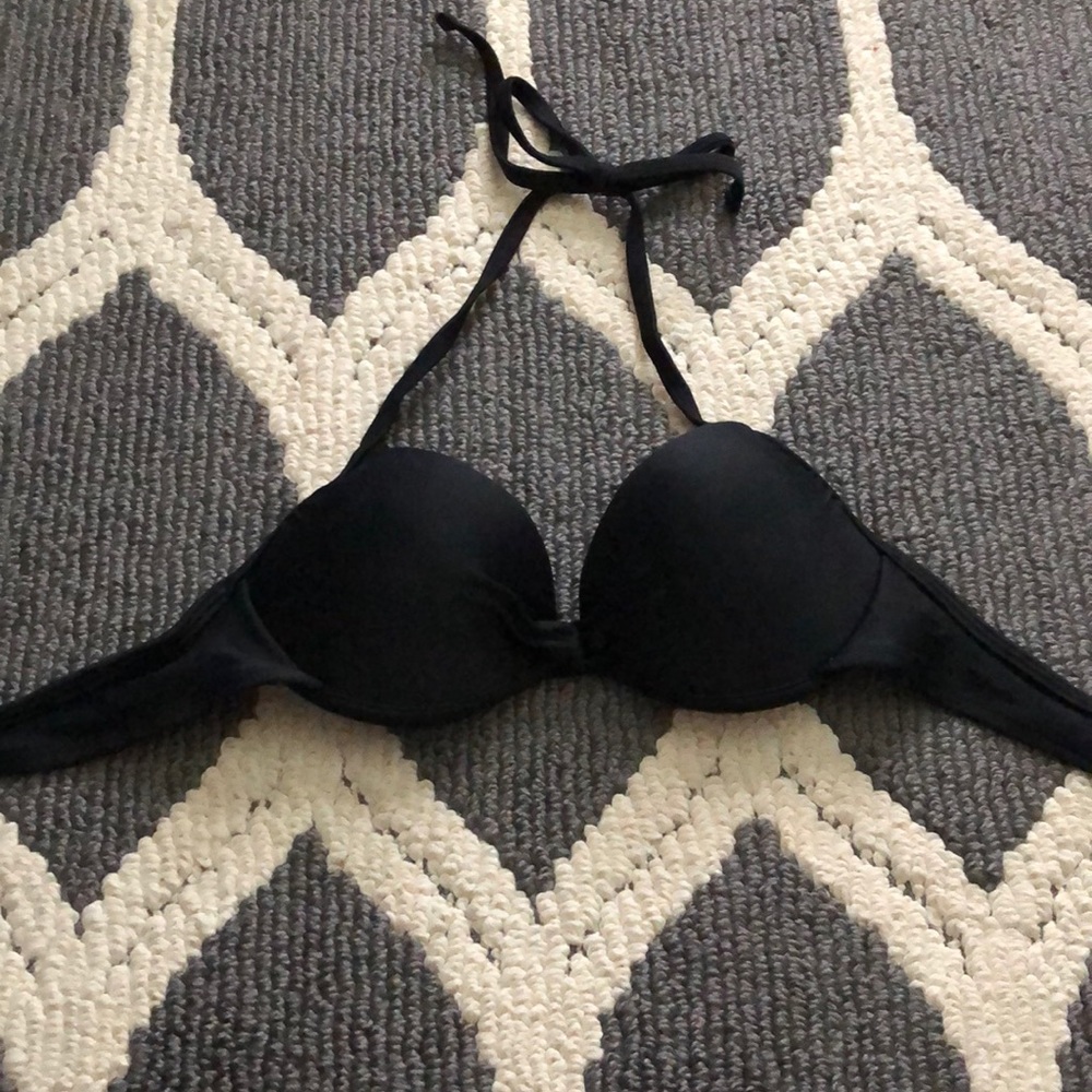 Black Push up bikini top